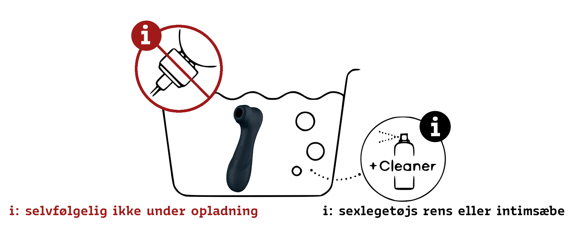 Rengøring af Satisfyer vibrator efter brug